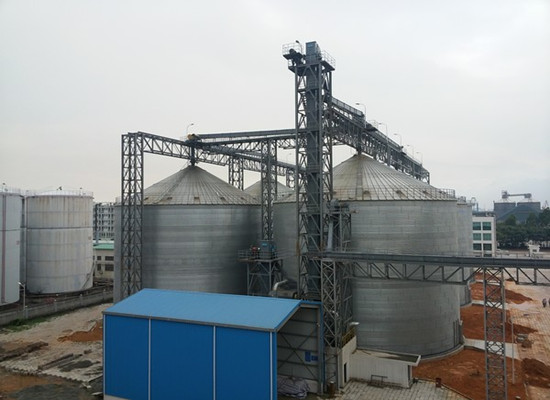 Rice bran oil processing plant