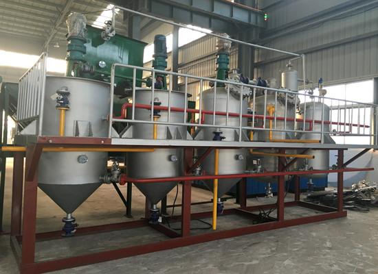 10-20T/D edible oil production line