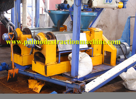 Dry type palm oil processing machine