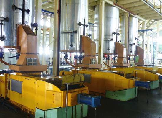 Palm oil processing plant 