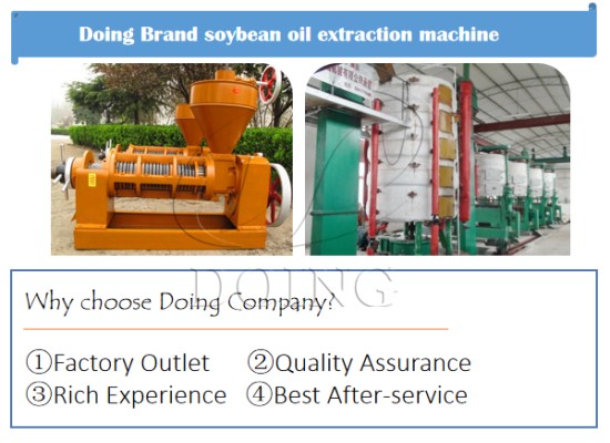 Soybean oil extraction plant (pressing)