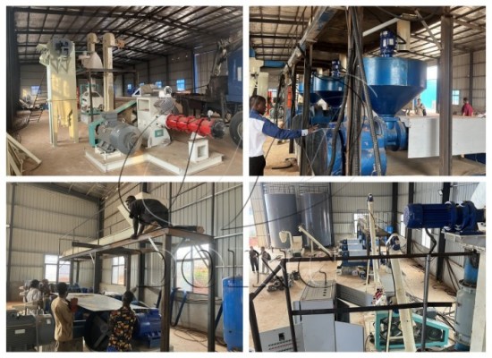 The 50t/d soybean oil pressing plant project is being installed in Nigeria