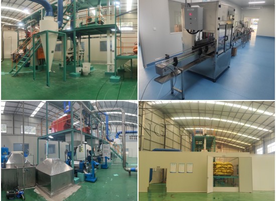 5TPD rapeseed oil press equipment installed in China
