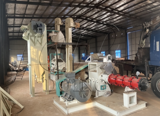 50TPD soybean oil puffing press production line in Nigeria